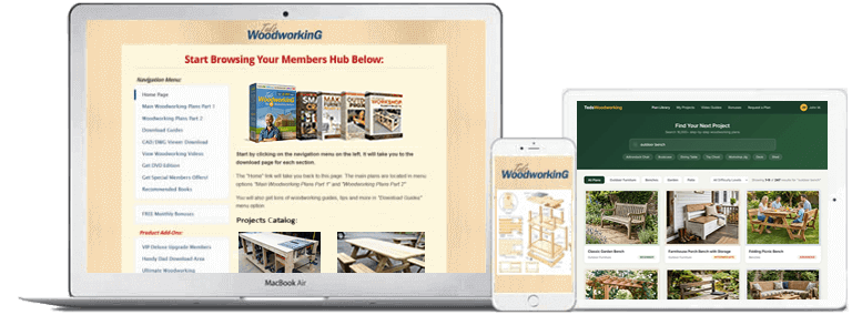 ProWoodworking Plans members area